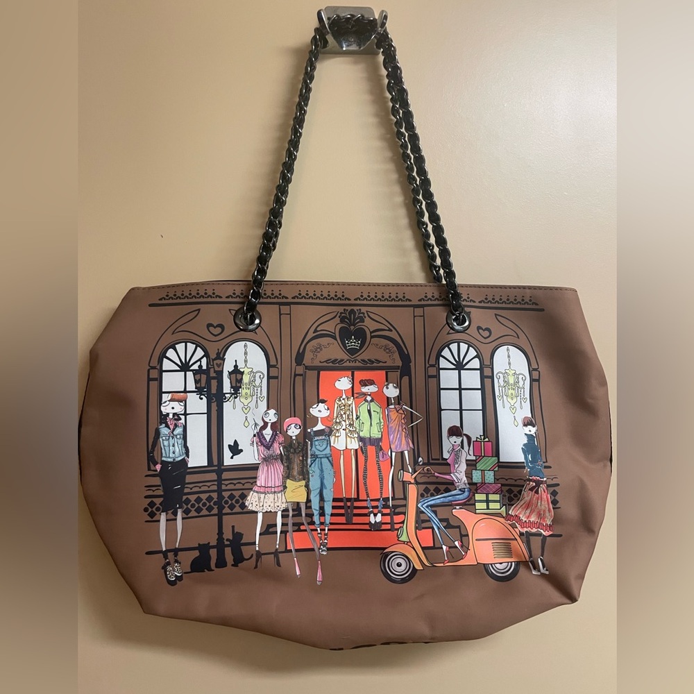 NWOT Love Moschino Rare Charming Women’s Shoulder Bag Tote